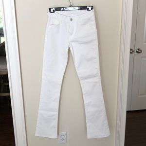 Seven for all Mankind white jeans